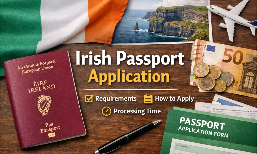 irish passport application