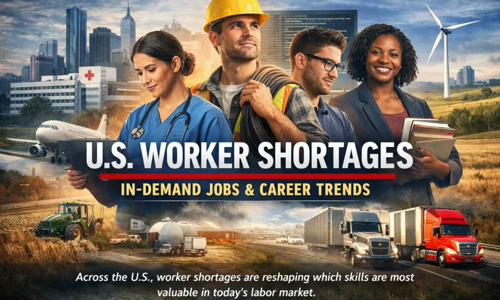 U.S. Worker Shortages and High-Demand Jobs Across Key Industries